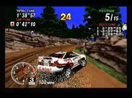 SEGA RALLY SEGA SATURN