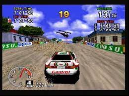 SEGA RALLY SEGA SATURN