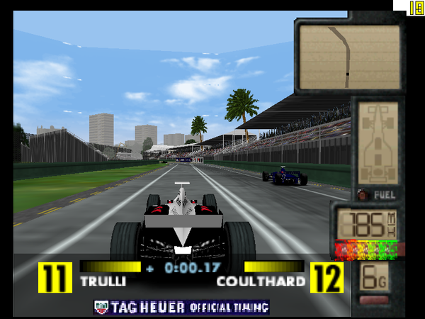 F1 WORLD GRAND PRIX 2 N64