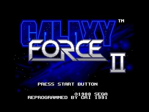 GALAXY FORCE 2 SEGA MEGADRIVE