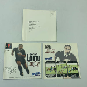 MANUAL JONAH LOMU RUGBY PLAYSTATION