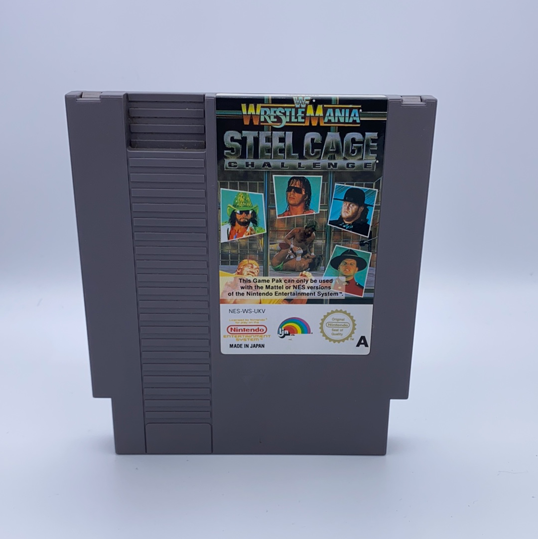 WWF WRESTLEMANIA STEEL CAGE CHALLENGE NES