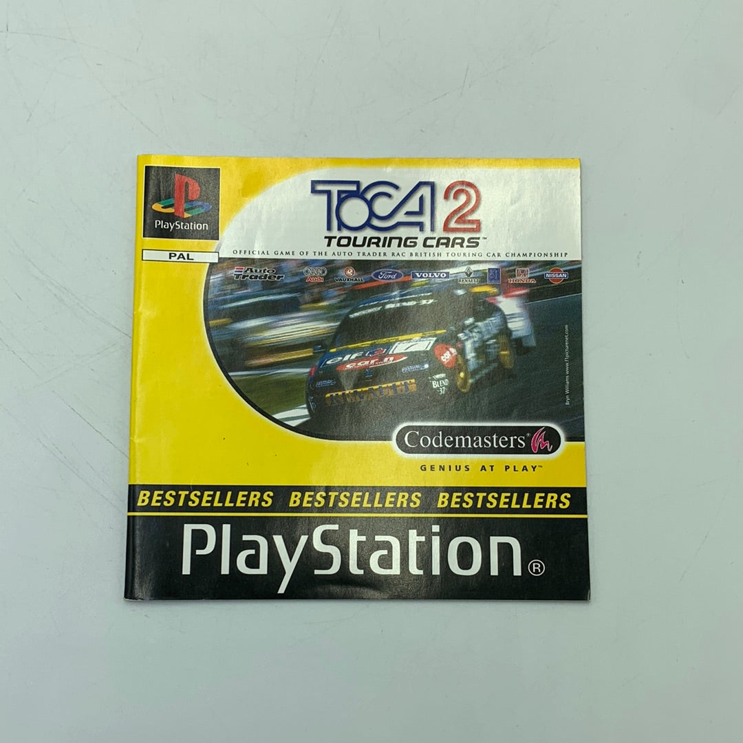 MANUAL TOCA 2 TOURING CARS PLAYSTATION 1