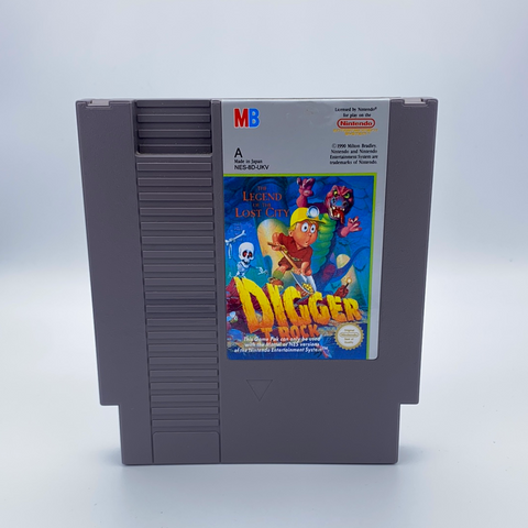 DIGGER T ROCK THE LEGEND OF THE LOST CITY NES