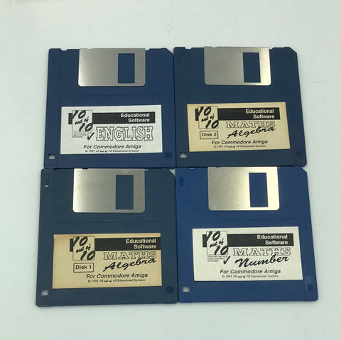 EDUCATIONAL SOFTWARE AMIGA FULL SET