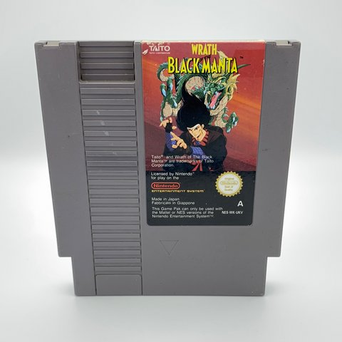 WRATH OF THE BLACK MANTA NES