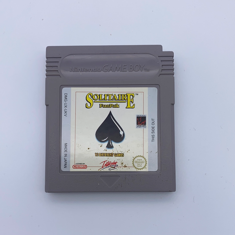 SOLITAIRE FUNPAK 12 DIFFERENT GAMES GAME BOY