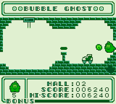 BUBBLE GHOST NINTENDO GAME BOY