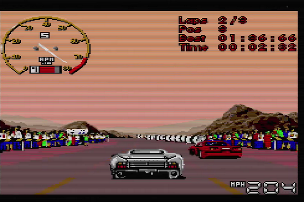 JAGUAR XJ220 SEGA MEGA CD