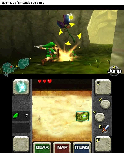 THE LEGEND OF ZELDA OCARINA OF TIME 3D NINTENDO 3DS
