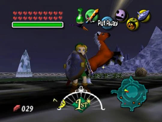ZELDA MAJORA'S MASK N64
