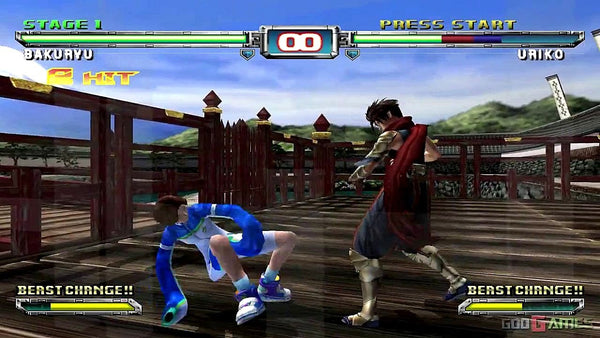 BLOODY ROAR PRIMAL FURY NINTENDO GAMECUBE