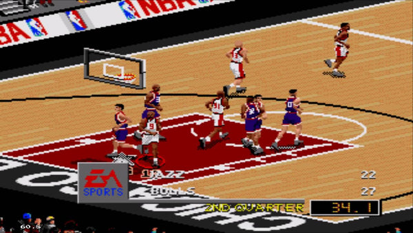 NBA LIVE 98 SEGA SATURN