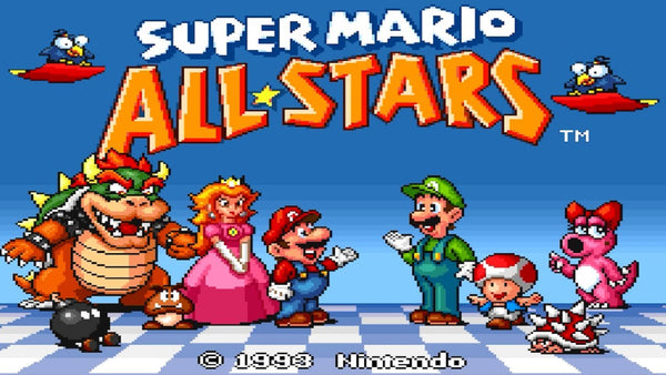 SUPER MARIO ALL STARS SNES