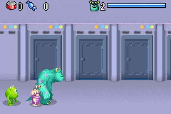 MONSTERS INC. GBA