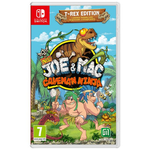 NEW JOE & MAC: CAVEMAN NINJA PRE-ORDER SWITCH
