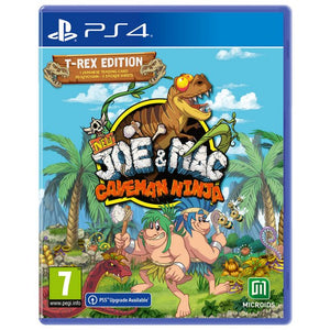 NEW JOE & MAC: CAVEMAN NINJA PS4