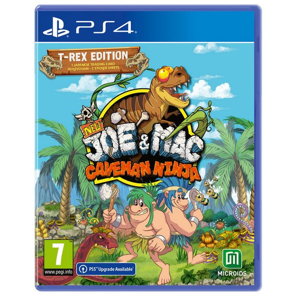 NEW JOE & MAC: CAVEMAN NINJA PS4