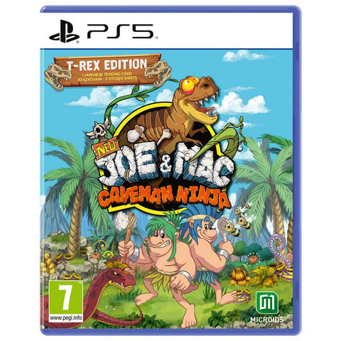 NEW JOE & MAC: CAVEMAN NINJA PRE-ORDER PS5