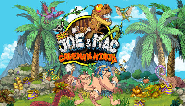 NEW JOE & MAC: CAVEMAN NINJA PS4