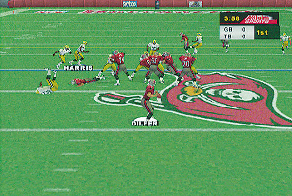 NFL QUARTERBACK CLUB 2000 SEGA DREAMCAST