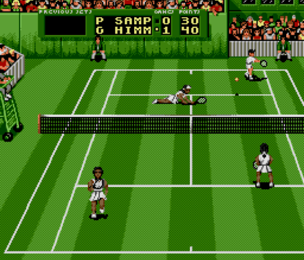 PETE SAMPRAS TENNIS SEGA MEGADRIVE