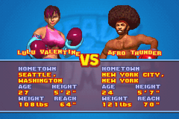 READY 2 RUMBLE BOXING ROUND 2 GAME BOY ADVANCE