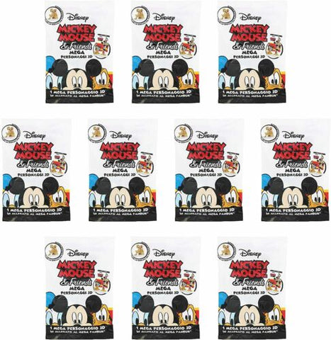 DISNEY MICKEY MOUSE & FRIENDS X10 MEGA MINI FIGURES