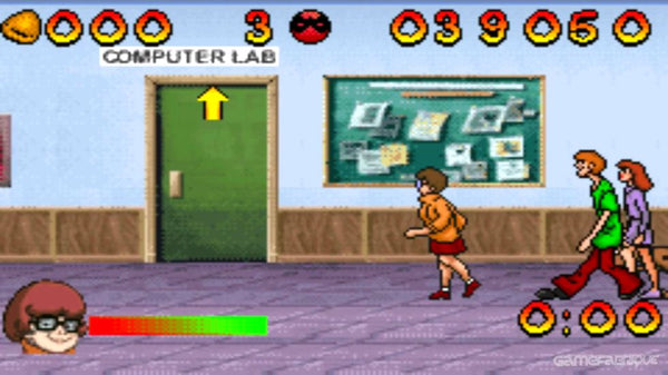 SCOOBY DOO AND THE CYBER CHASE GBA