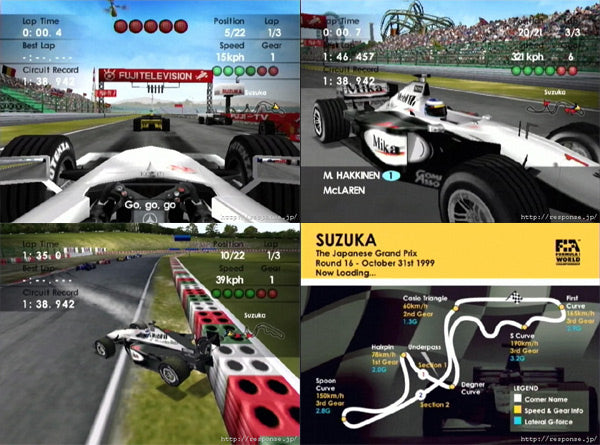 F1 WORLD GRAND PRIX SEGA DREAMCAST