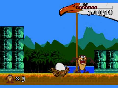 TAZ MANIA SEGA MEGADRIVE