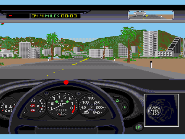 THE DUEL TEST DRIVE SNES