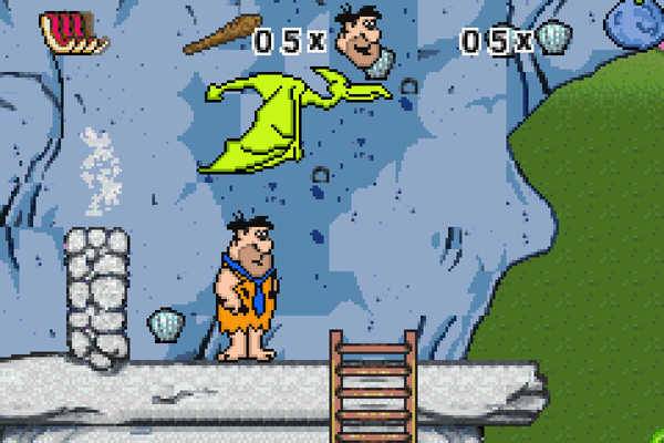 THE FLINTSTONES BIG TROUBLE IN BEDROCK GBA