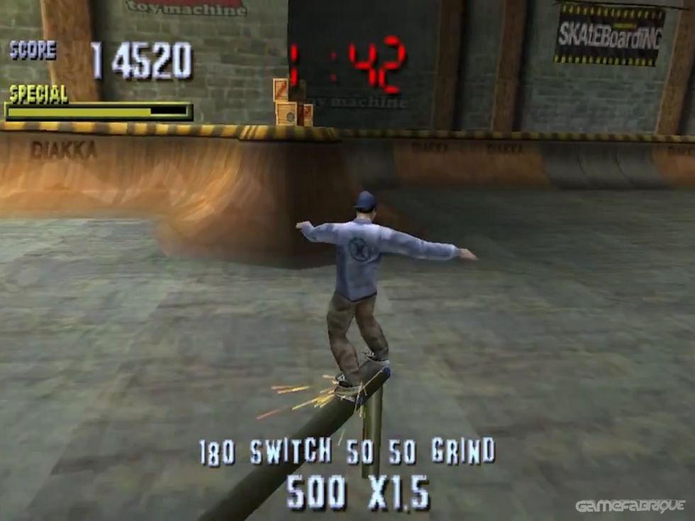 Tony hawk's skateboarding ps1 hotsell
