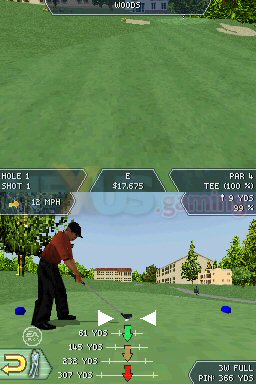 TIGER WOODS PGA TOUR 08 NINTENDO DS