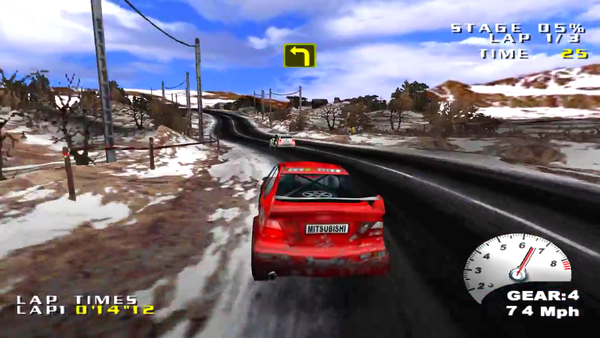 V-RALLY 2 EXPERT EDITION SEGA DREAMCAST