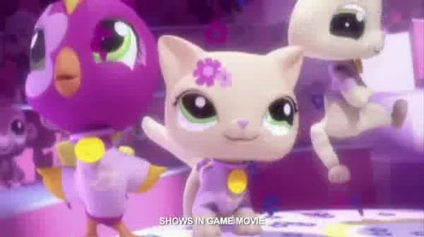 LITTLEST PET SHOP 3  BIGGEST STARS  PURPLE TEAM NINTENDO DS